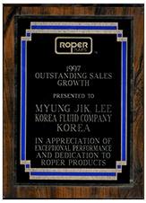 Roper 1997 Outstanding Sales Growth